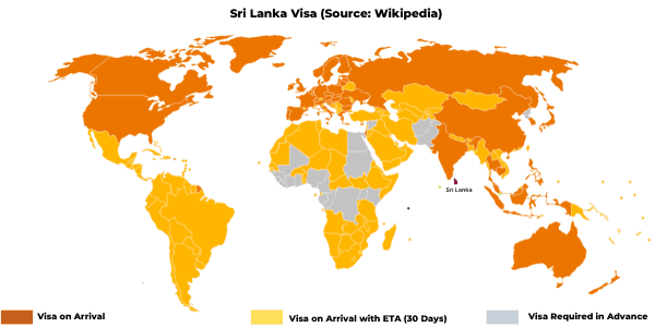 Sri Lanka Visa on Arrival