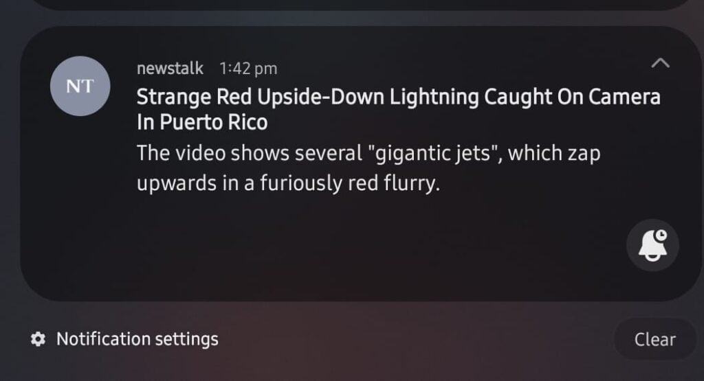 Dolda aviseringar på privat chatt