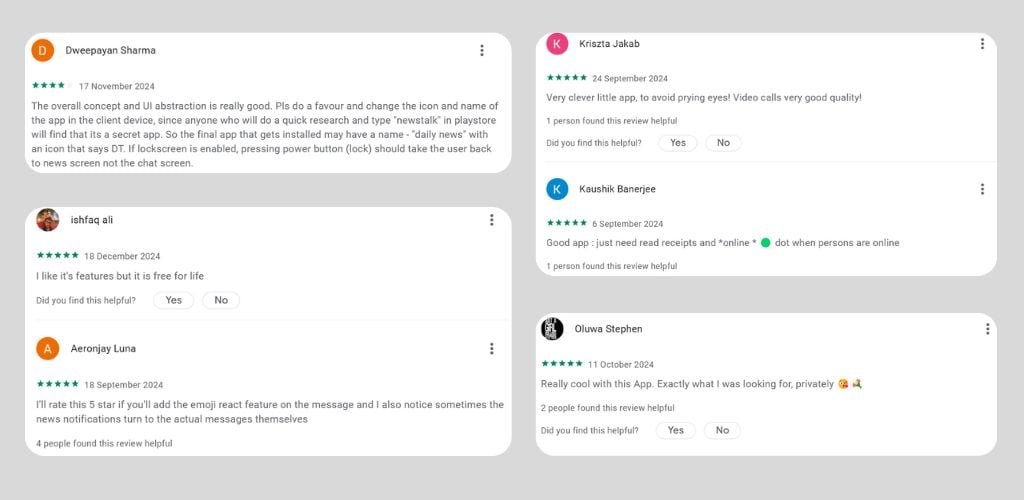 NewsTalk recensioner